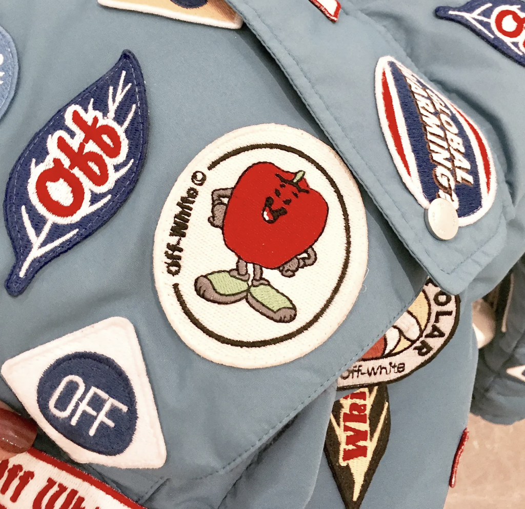 Off-White Patch Design: Fruit Inspired Identity